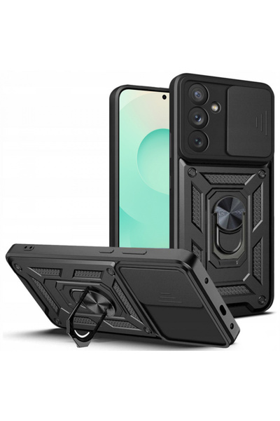 Samsung Θήκη για το Galaxy S25 FE, Techsuit, CamShield, Μαύρη