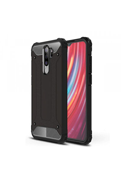 Xiaomi Husa pentru Redmi Note 8 Pro, Techsuit, Hybrid Armor, Neagra