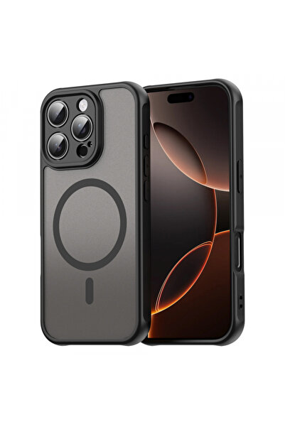 Apple Θήκη MagSafe για iPhone 16 Pro, Techsuit, HaloFrost II, μαύρη