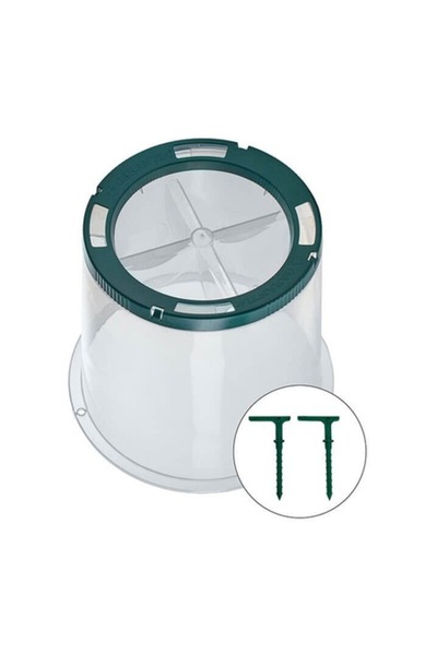 OEM Set of 3 Sunny Forcing Cloche - Transparent, 30x35 cm