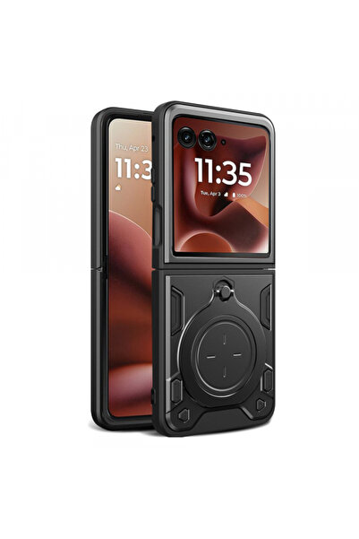 Motorola Θήκη για Razr 60 Ultra, Techsuit, CamGuard Pro, Μαύρη