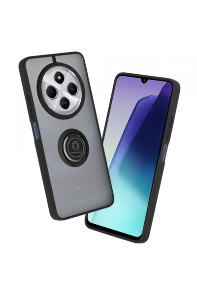 Xiaomi Husa pentru Poco C75 / Redmi 14C, Techsuit, Glinth, Neagra