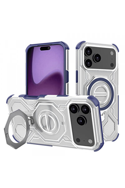 Apple iPhone 17 Pro Max Case, Techsuit, Carbon Shield Pro, Blue