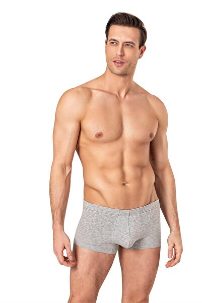 OBJE Gray Cotton Men's Boxers