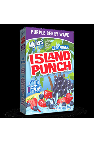 Wylers Light عصير وايلر خالي من السكر نكهة التوت البنفسجي