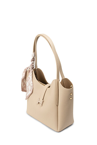 Deery Beige Women's Shoulder Bag