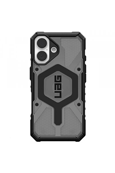 Apple Husă MagSafe pentru iPhone 17, Urban Armor Gear, Pathfinder Clear, Gri