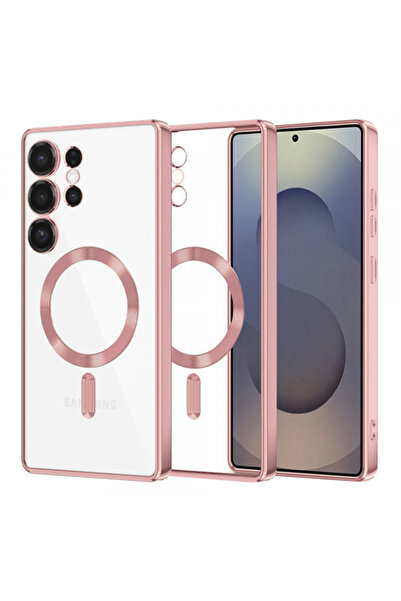 Samsung Θήκη MagSafe για Galaxy S25 Ultra S938, Techsuit, Πολυτελές Κρύσταλλο...