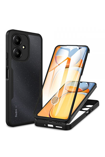 Xiaomi Husa pentru Redmi 13C 5G, Techsuit, ColorVerse 360, Neagra