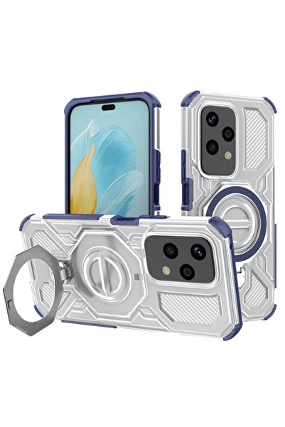 HONOR Husa pentru 200 Lite, Techsuit, Carbon Shield Pro, Albastra