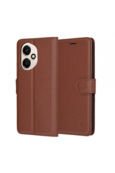 HONOR Husa pentru 400, Techsuit, Leather Folio, Maro