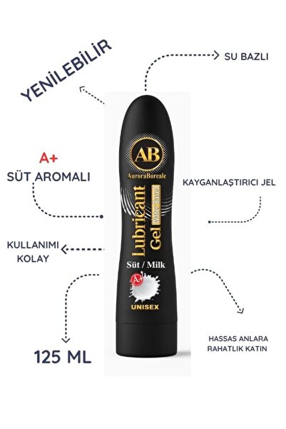 AuroraBoreale AURORA BOREALE ANAL KULANIM 125 ML A+ AROMALI YENİLEBİLİR SÜPER 3 LÜ KAYGANLAŞTIRICI JEL SET XQW98