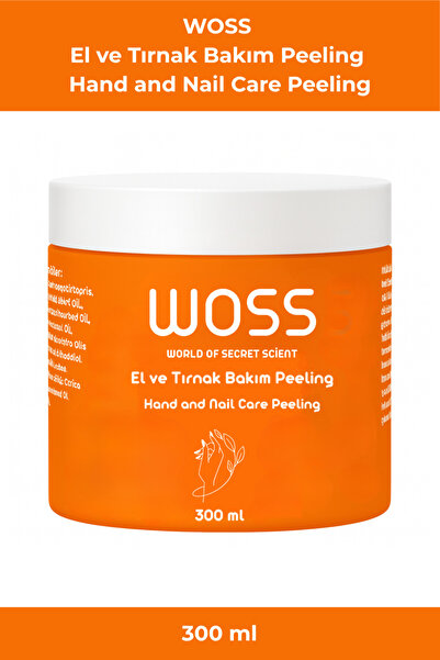 Woss El ve Tırnak Bakım Peeling – Hand and Nail Care Peeling (300 ml)
