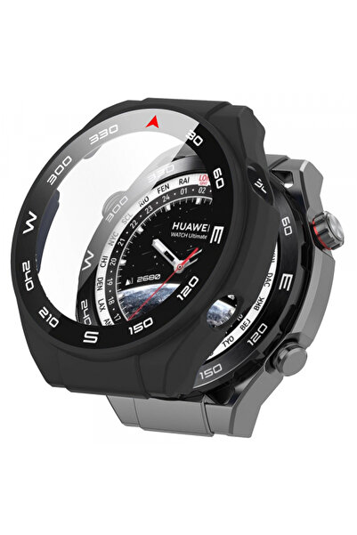 Huawei Husa Techsuit Defense360 Pro Bezel pentru Watch Ultimate, Neagra