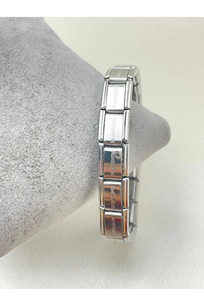 Store Çelik Esnak İtalyan Charm Bileklik (Çıkarılabilir)