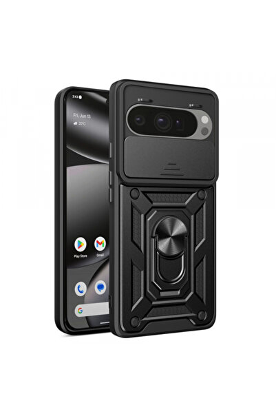 Google Husa pentru Pixel 10 Pro XL, Techsuit, CamShield, Neagra