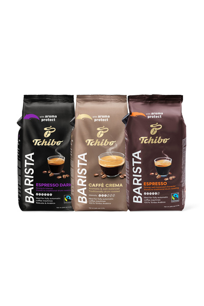 Tchibo Barista Çekirdek Kahve Tanışma Paketi 3x1000g