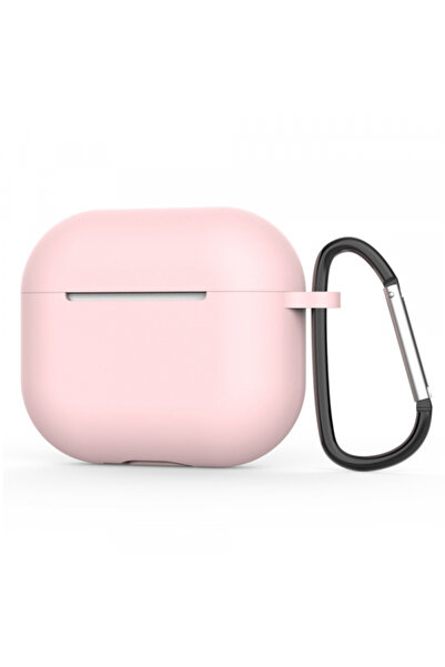 Apple Husa Techsuit Silicone pentru AirPods 4, Roz Deschis