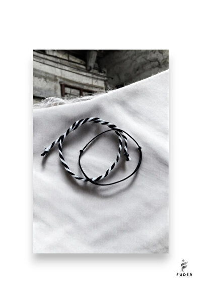 FUDER 2'li Siyah ve Marteniçka Bileklik (1 ADET)