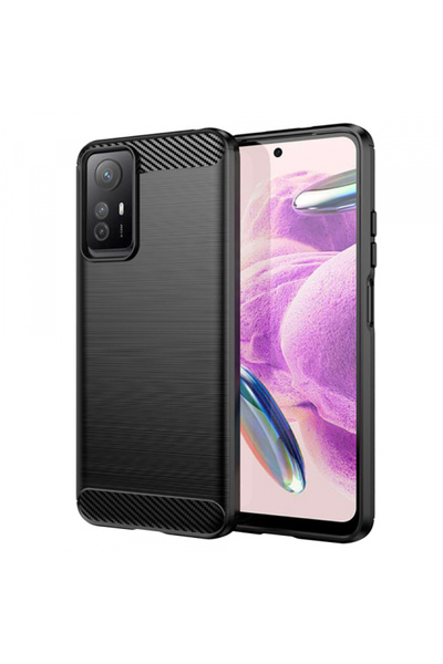 Xiaomi Case for Redmi Note 12S, Techsuit, Carbon, Black