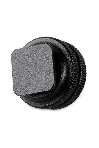 Generic Flash shoe adapter – 3/8 male thread and two clamping plates