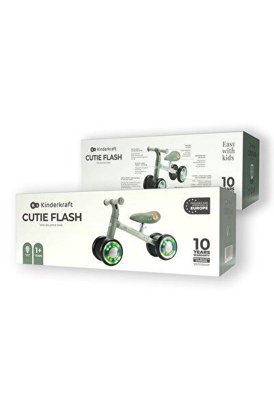Kinderkraft Bicicleta Echilibru Cutie Flash, Green