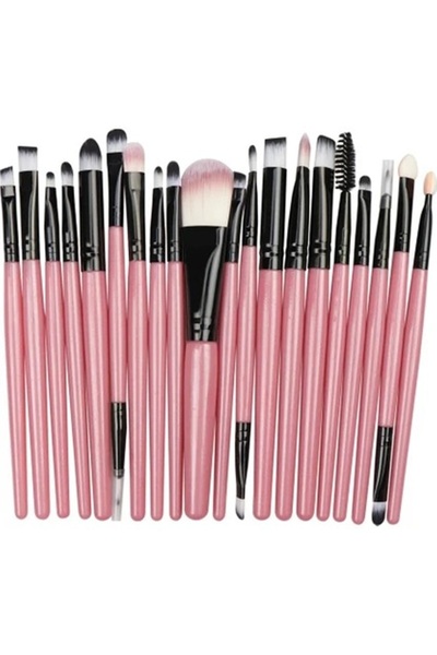 Heryerden 20Pcs Fluorescent Makeup Brush Set Professional Eye Shadow Full Fun...