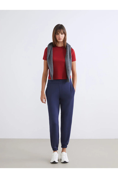 LC Waikiki Γυναικεία φούτερ Jogger με ελαστική μέση