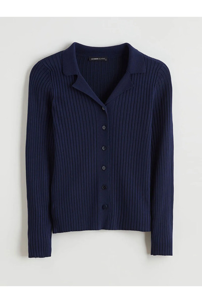 LC Waikiki Polo Yaka Kadın Triko Hırka