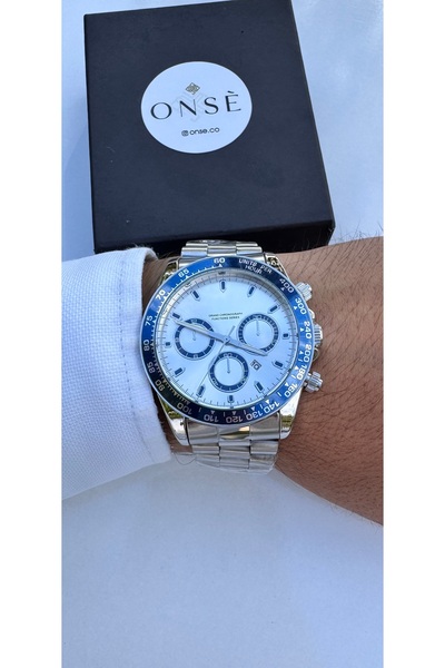 Coliseum ÇELİK SAAT AKTİF TAKVİM SU GÇMZ