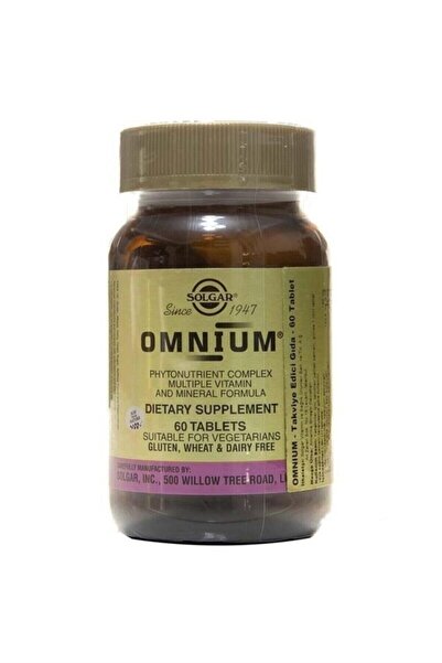 Solgar أقراص أومنيوم 60