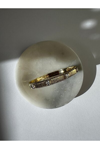 Lika Çelik kelepçe zirkon taşlı bileklik