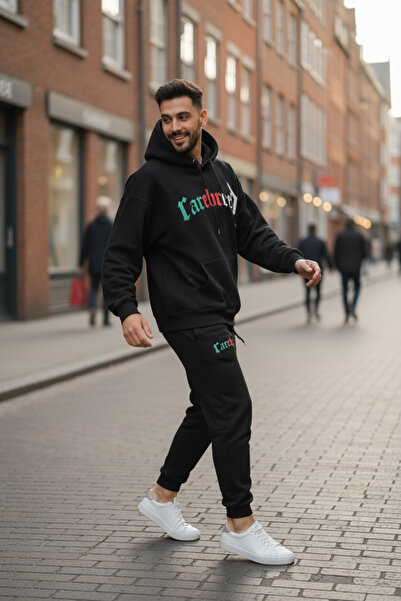 dehaine Men's tracksuit, sweatshirt + pants, Padded, K173