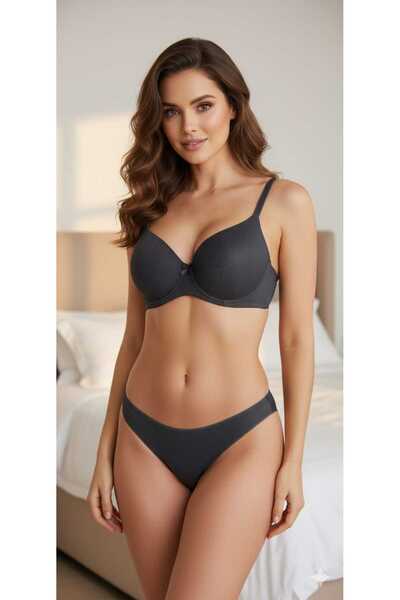 Baljina Ribbed Padded Bra Set