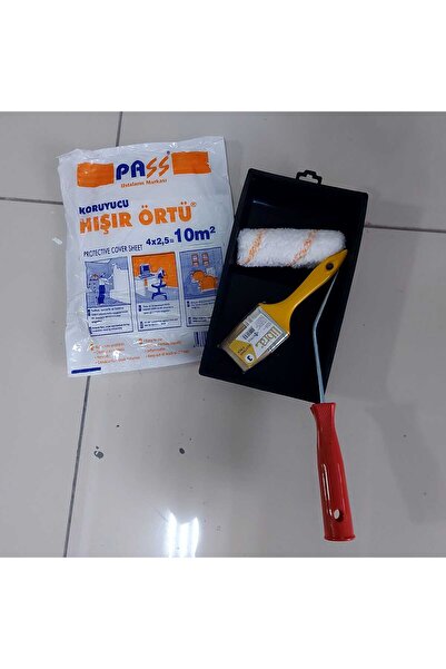 Libra مجموعة الطلاء (فرشاة دهان، فرشاة تشذيب، وعاء الطلاء، غطاء واقي)