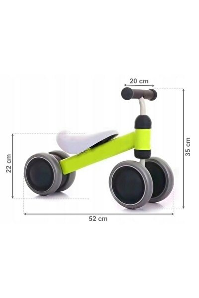 Ecotoys Bicicleta fara pedale JM-118 - Verde