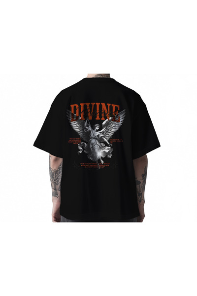 Koi Art Design Θεϊκοί Ουρανοί / Υπερμεγέθες Μπλουζάκι Unisex / 95% Βαμβάκι Κο...