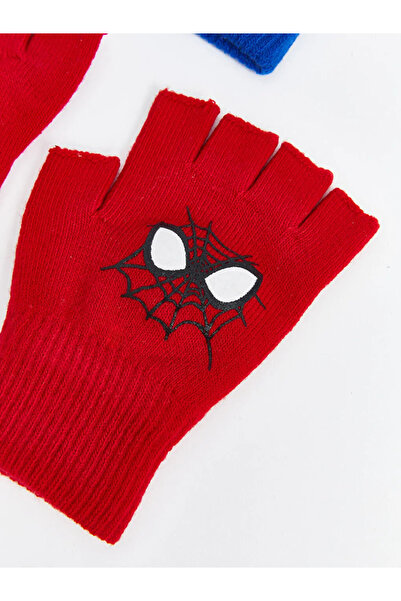 LC Waikiki Spider-Man Printed Boys' Gloves Set of 2