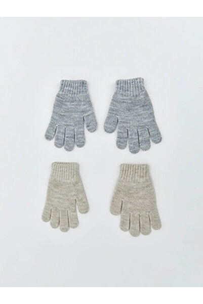 LC Waikiki Basic Baby Boy Knitwear Gloves 2 Pack