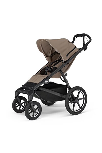 Thule Urban Glide 4 καρότσι παντός εδάφους με μαγνητική πόρπη ζώνης, Καφέ