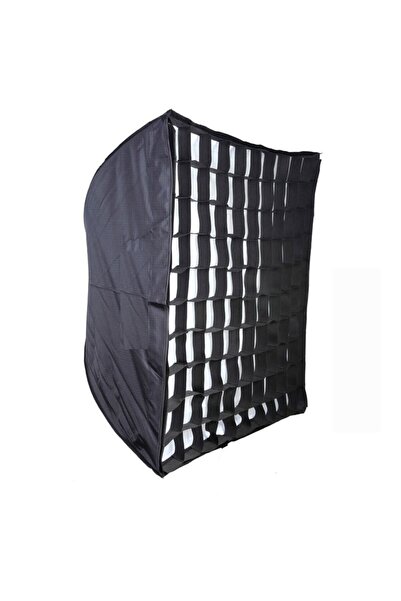 Generic Softbox 60x60cm cu grilă tip fagure de miere, montură Elinchrom
