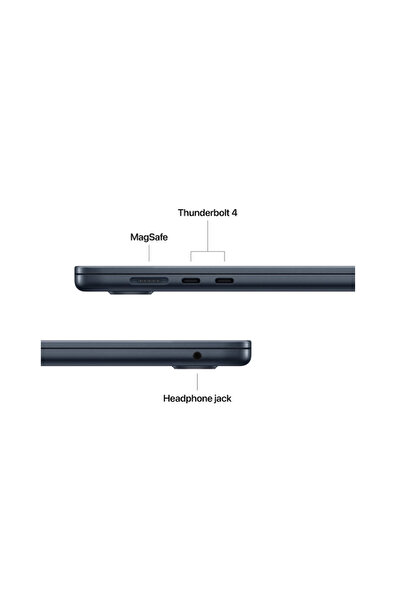 Apple Macbook Air 15.3" Retina/Apple M4 (10πύρηνος επεξεργαστής, 10πύρηνος γραφικός, 16πύρηνος επεξεργαστής Neural Engine)/24Gb/512Gb -