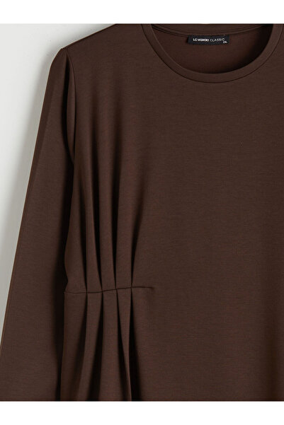 LC Waikiki Crew Neck Gathered Women's Tunic