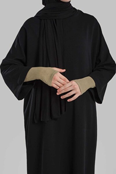 Lemaye Hijab Finger Sleeves - Khaki