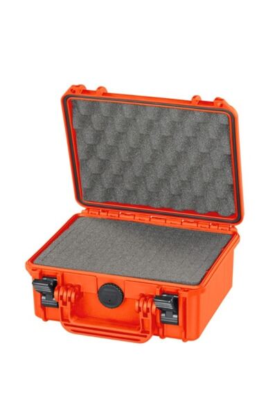 PLASTICA PANARO Carcasă rigidă portocalie MAX235H105S pentru echipamente de s...