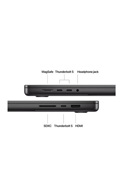 Apple Macbook Pro 16.2"/Apple M4 Pro (14πύρηνος επεξεργαστής, 20πύρηνος γραφικός, 16πύρηνος νευρωνικός κινητήρας)/24Gb/512Gb - Space