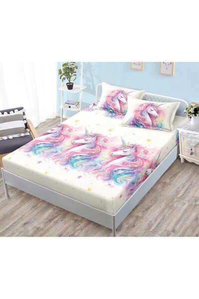 naniland.ro Husa de pat cu elastic 3 piese Vano HP128