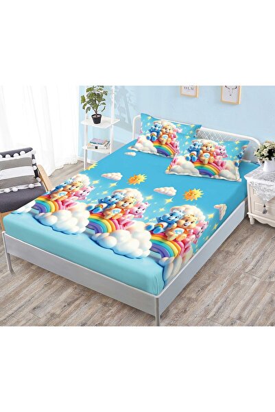 naniland.ro Husa de pat cu elastic 3 piese Shrine HP013