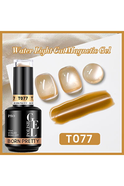 Born Pretty Cat Eye Kedi Gözü Uv Led Kalıcı Oje 15 ml T077