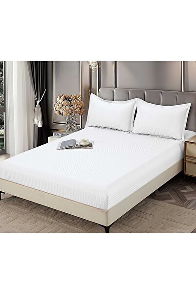 naniland.ro Husa de pat cu elastic Damasc 3 piese Nex HD001